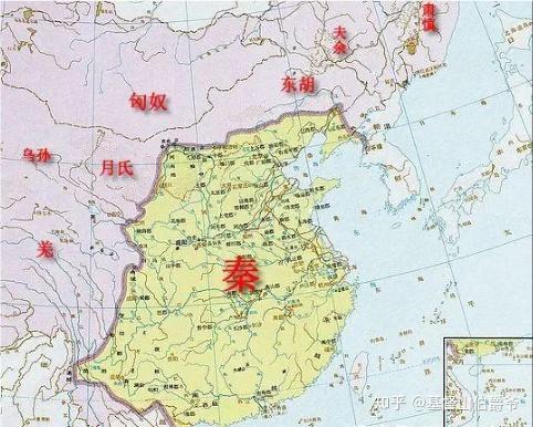 秦始皇中国领土是多少