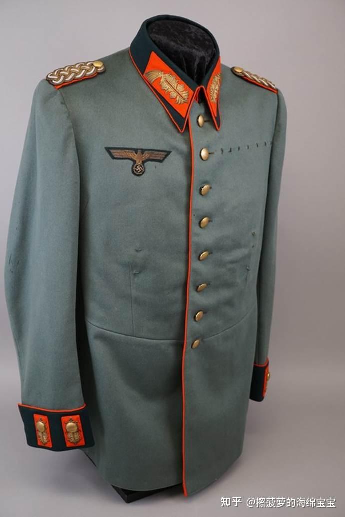 二战德国国防军m36将官制服一共有几个扣子? - 知乎