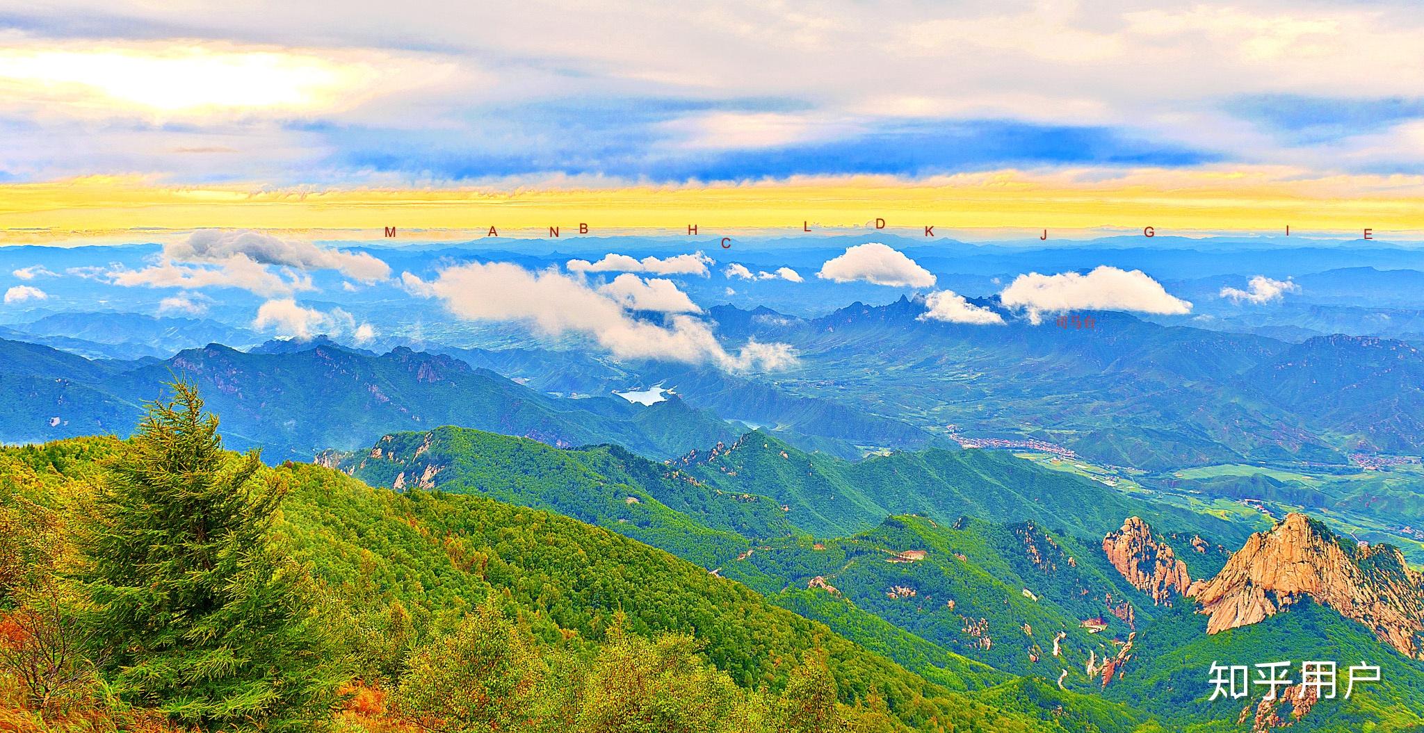 站在燕山主峰雾灵山顶海拔2118m能看到燕山山脉以外吗? - 知乎