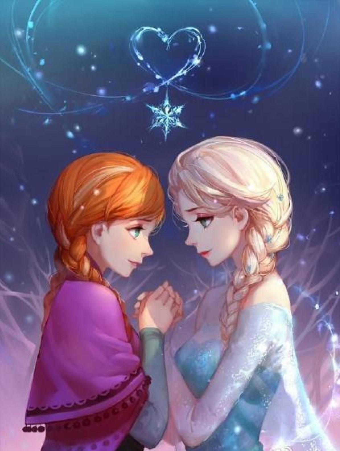 《冰雪奇缘》中安娜公主小时候适合做头像或壁纸的照片有哪些? - 知乎