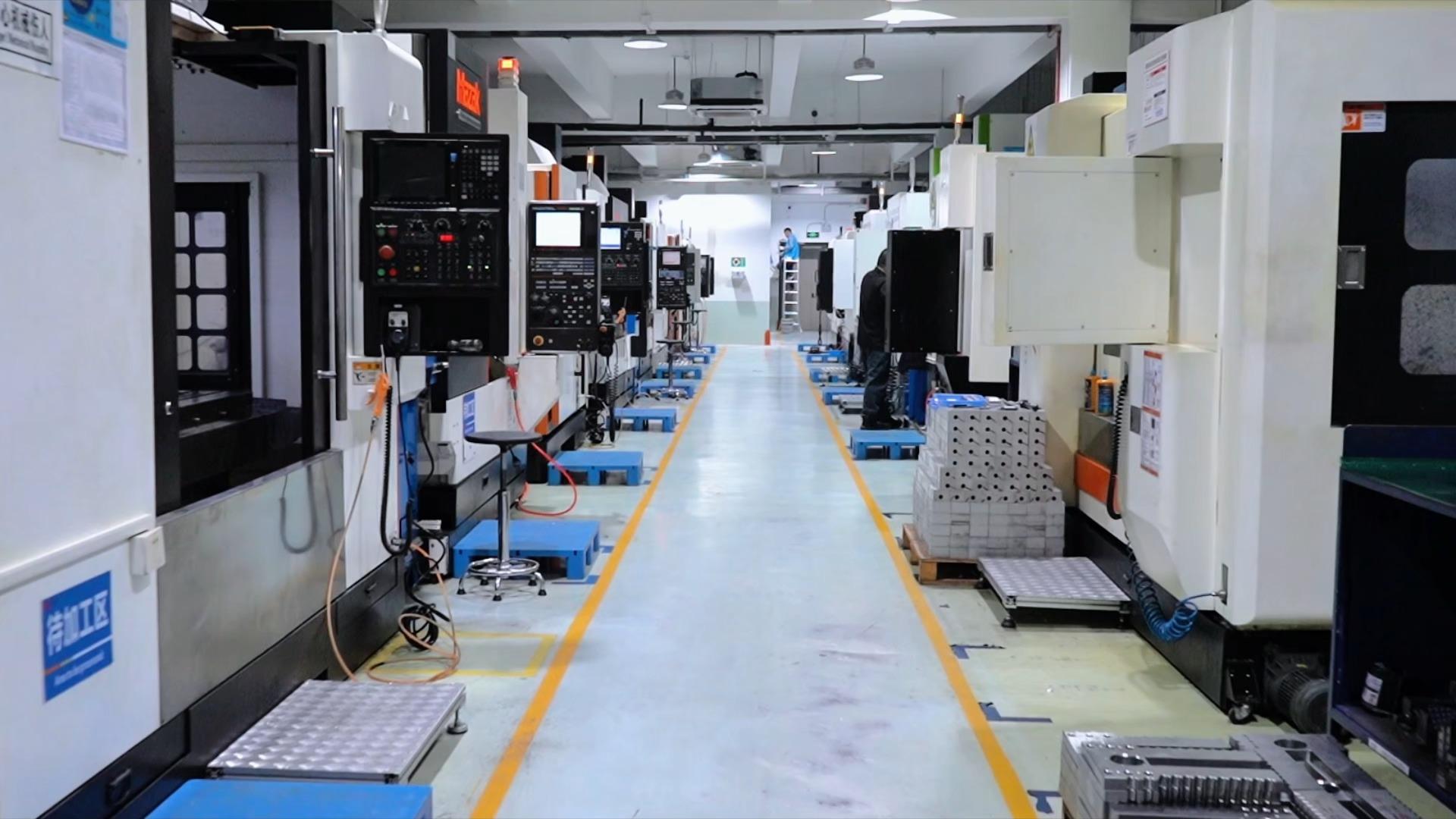 圆刀模具精密注塑模具生产车间是怎么样的请看实拍视频