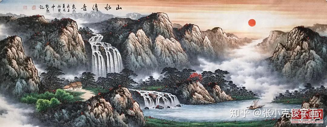 胸中有丘壑，自然有清音，国画山水清音图赏析- 知乎