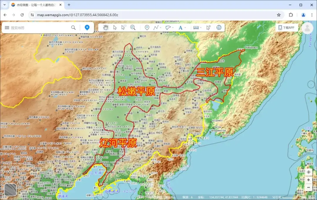 中国三大平原矢量示意图分享 - 知乎