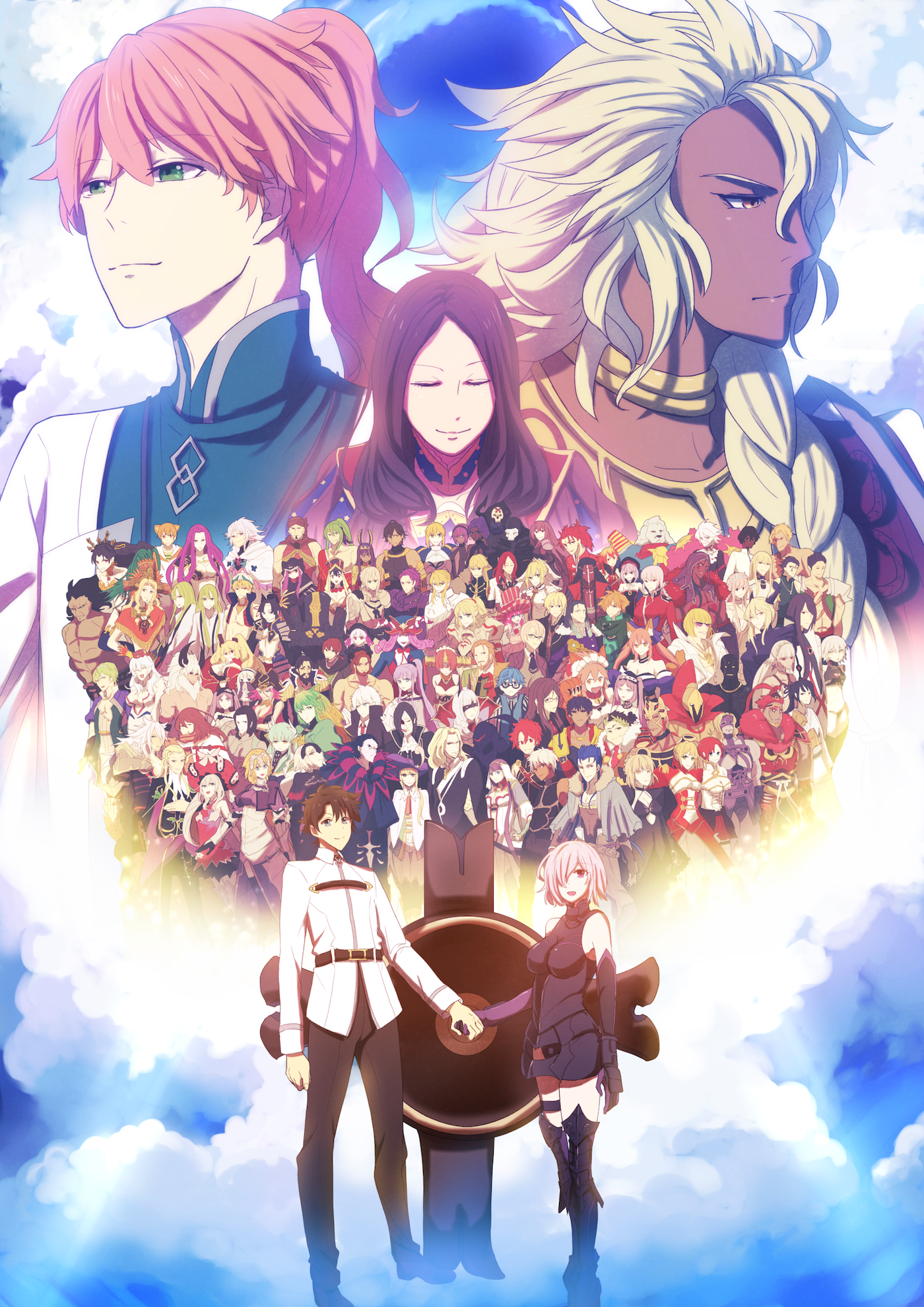 有哪些fgo的全家福? - 知乎