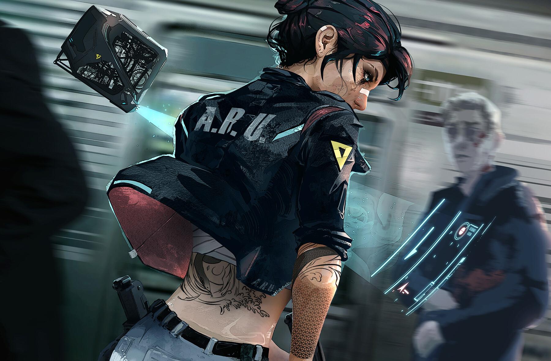 有哪些画风比较硬派的画师? - 知乎