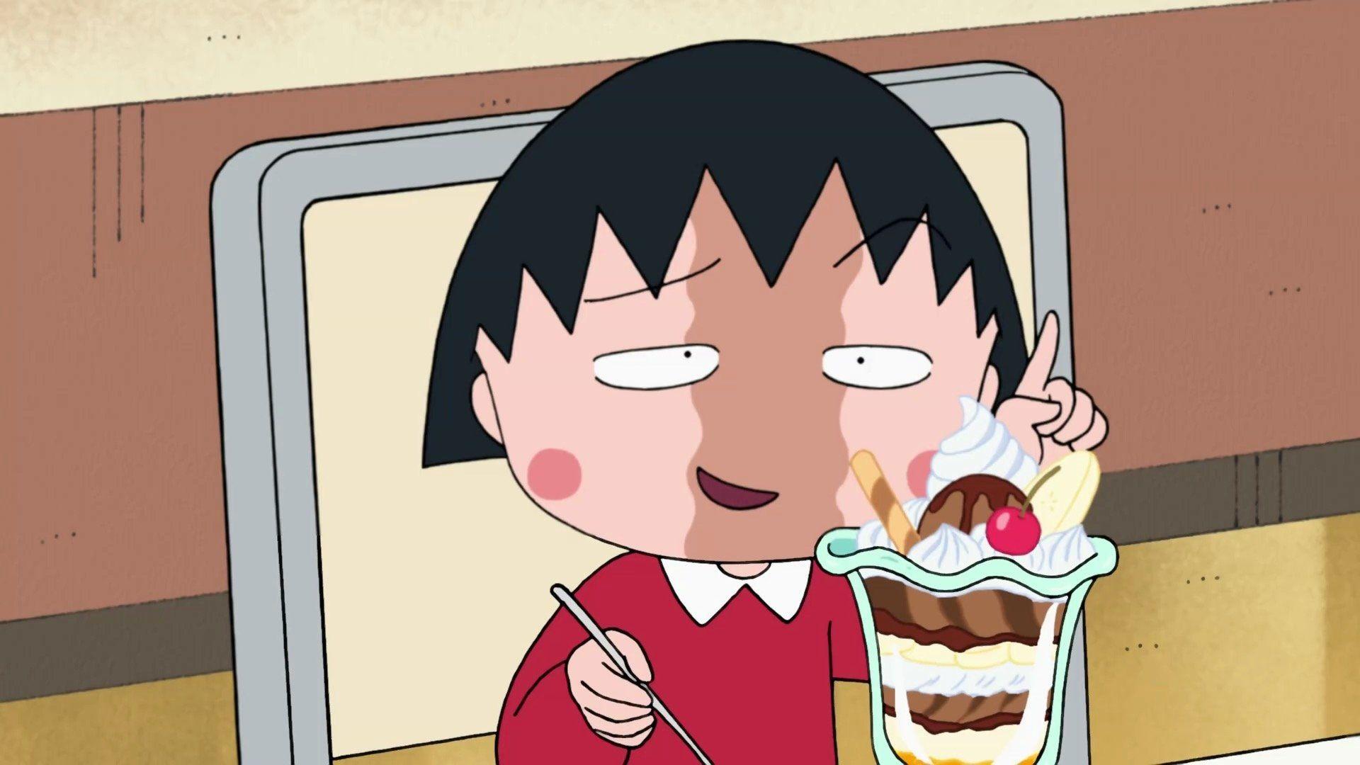 有没有樱桃小丸子的壁纸或头像?