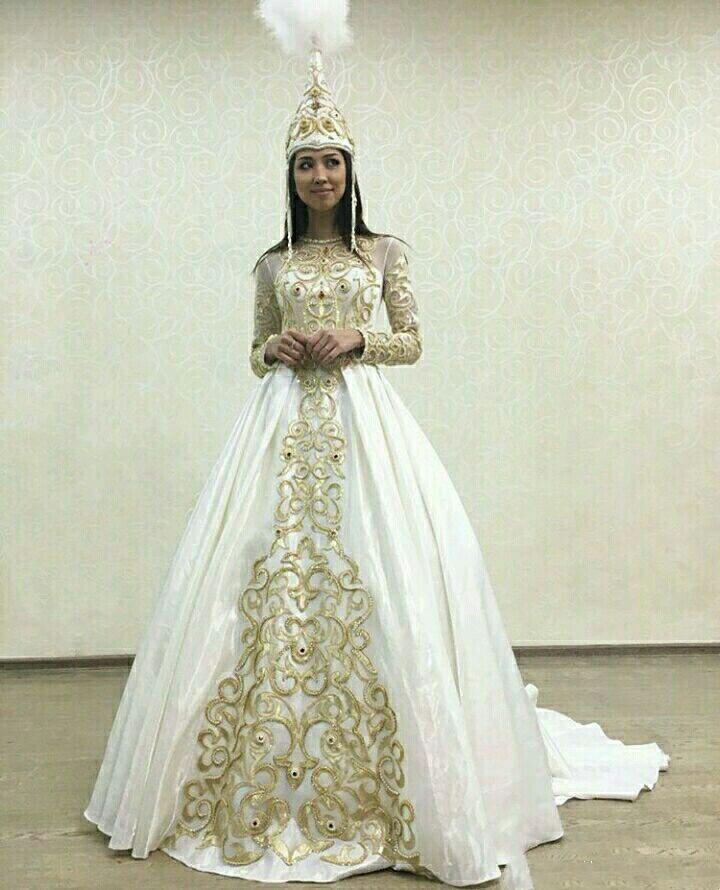 哈萨克族服饰求图片