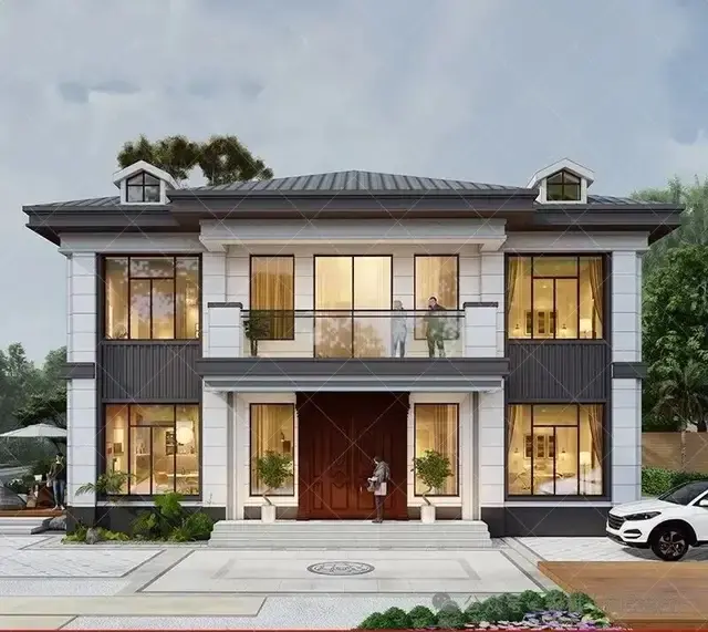 16米开间福音!35款二层农村自建房别墅,20万级经济实用宝藏合集 - 知乎