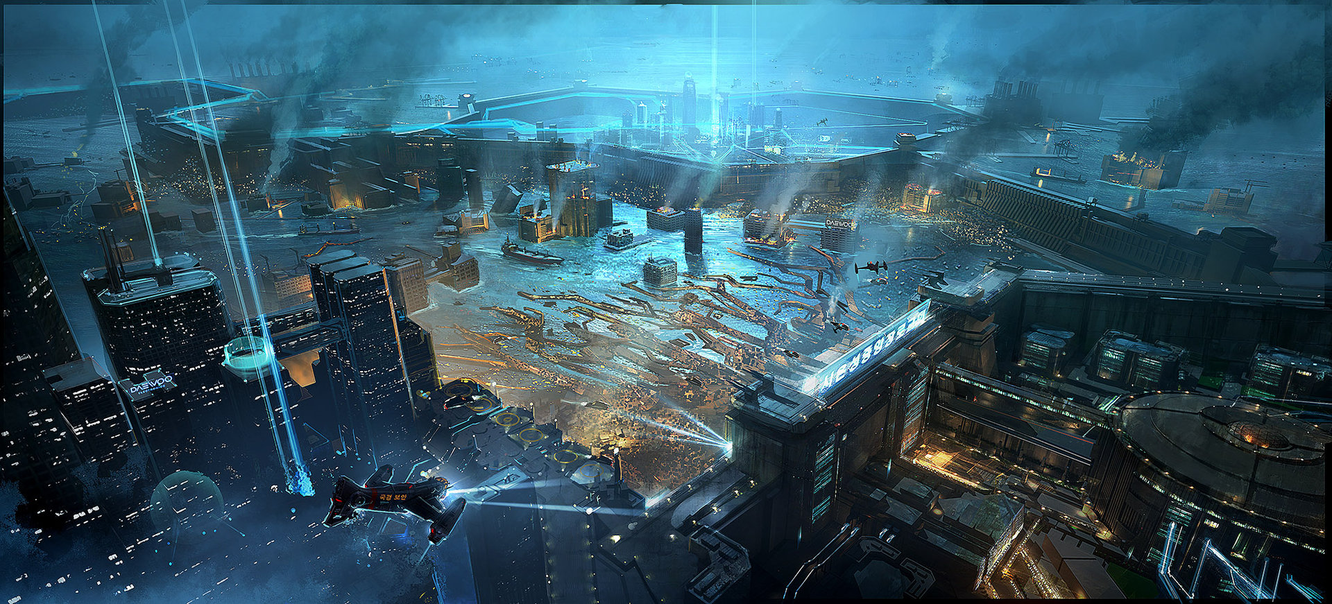 有哪些很有意境的奇幻架空世界动漫场景插画推荐? - 知乎