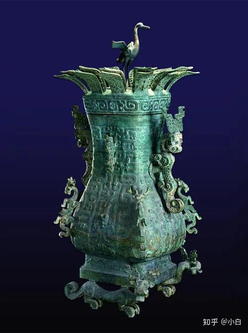 中国古代、春秋戦国、出土文物、青铜礼器， 文化| 中国古代青铜器——莲鹤方壶- 知乎