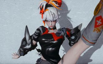 HS2王者荣耀姬小满妄想食味一字马