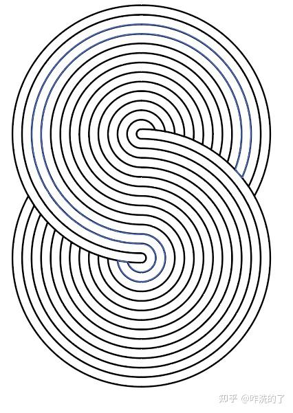 请问各位大神 这种有规则的线条怎么用ps快速画出来啊?有规律的吧?