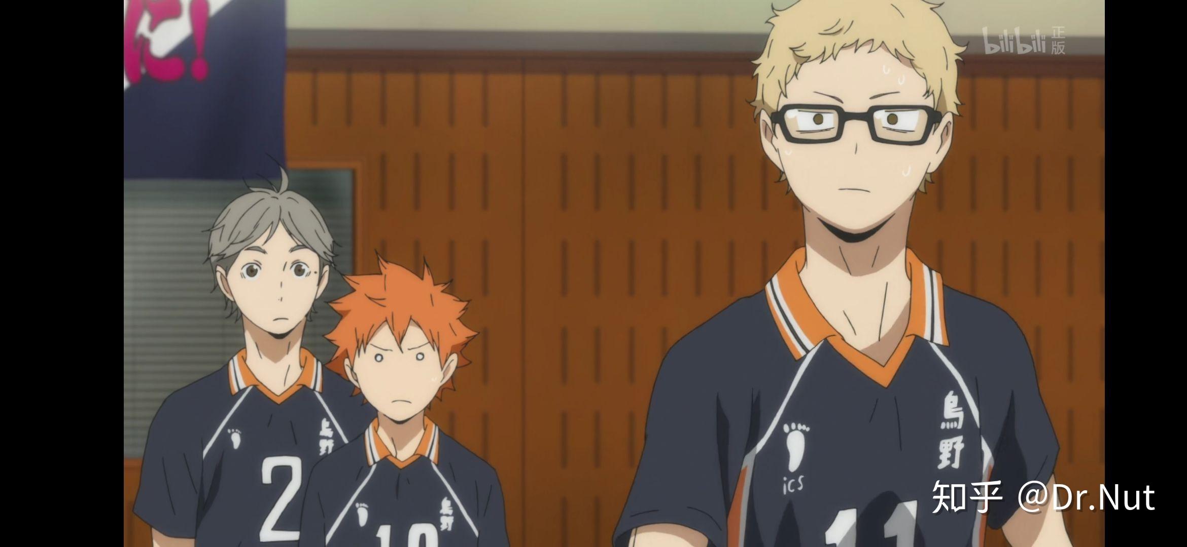 你最喜欢动画排球少年中哪张截图