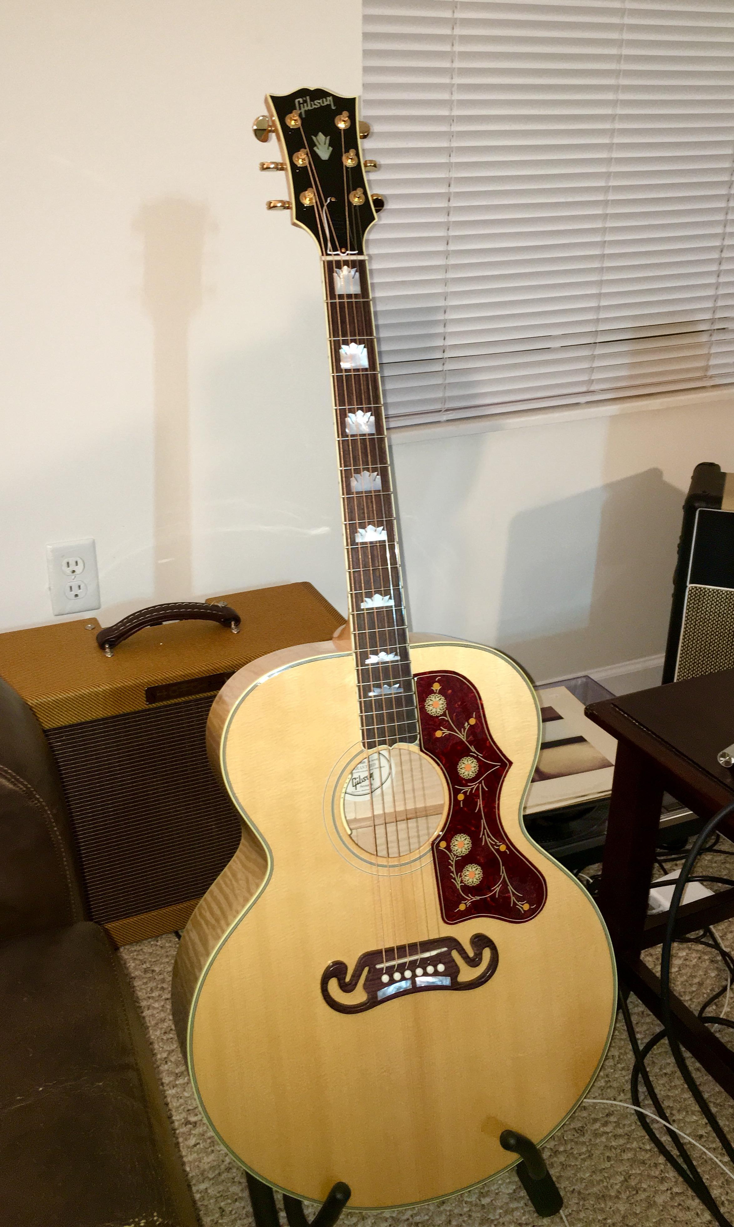 能谈谈gibsonsj200的音色吗延音音量音色等等