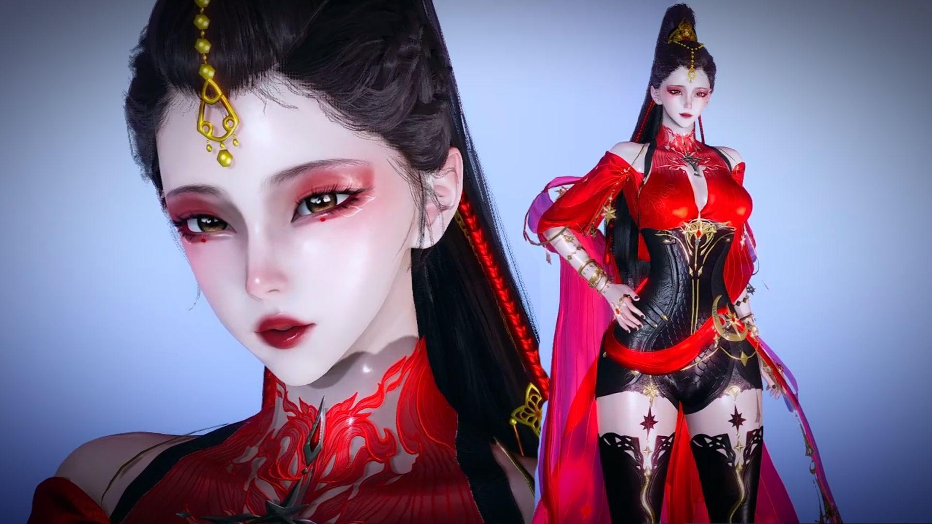 永劫无间-宁红叶 红川仙子，hs2人物卡