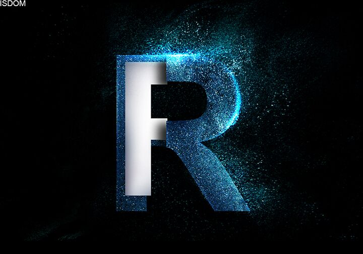 这种字体镂空的立体光影效果怎么做出来? - 知乎