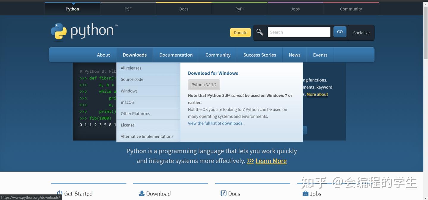 Python 2 Python 2