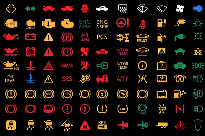 全网史上最全汽车仪表盘符号灯光讲解
