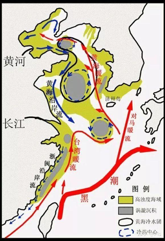 卫星地图上,江苏东台以东近海类似河口沙洲绿色地块是什么?是的话是哪条河冲出来的,泥沙量这么大?