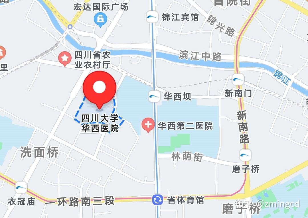 四川大学华西医院省五院区在哪个位置? - 知乎