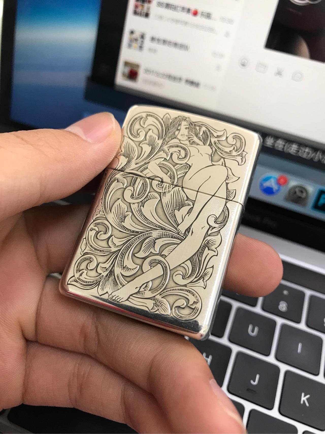 求一张zippo唐草仙子的正面高清大图?