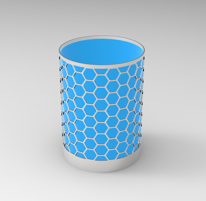 吾思教育ug创意笔筒建模思路分享