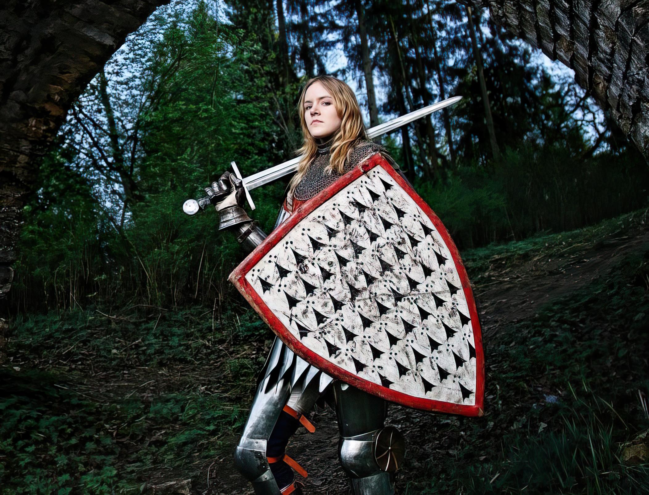 为什么某些女性穿盔甲看起来更帅? - 知乎