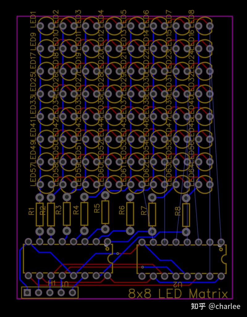 使用树莓派Pico自制8×8 LED阵列 - 知乎