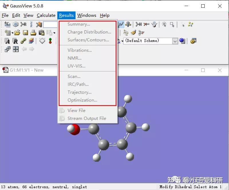 Gausview Microstructure Gaussian入门(二)---GaussView - 知乎