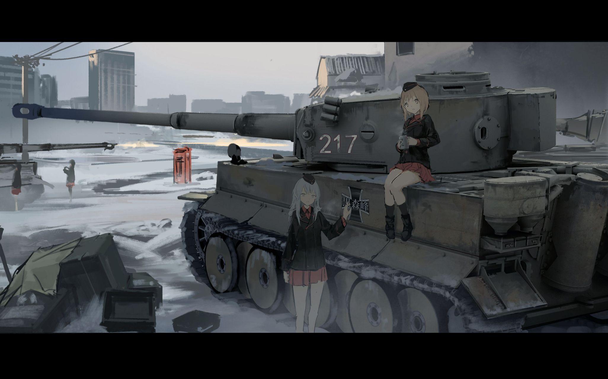 有没有少女与战车的电脑壁纸? - 知乎