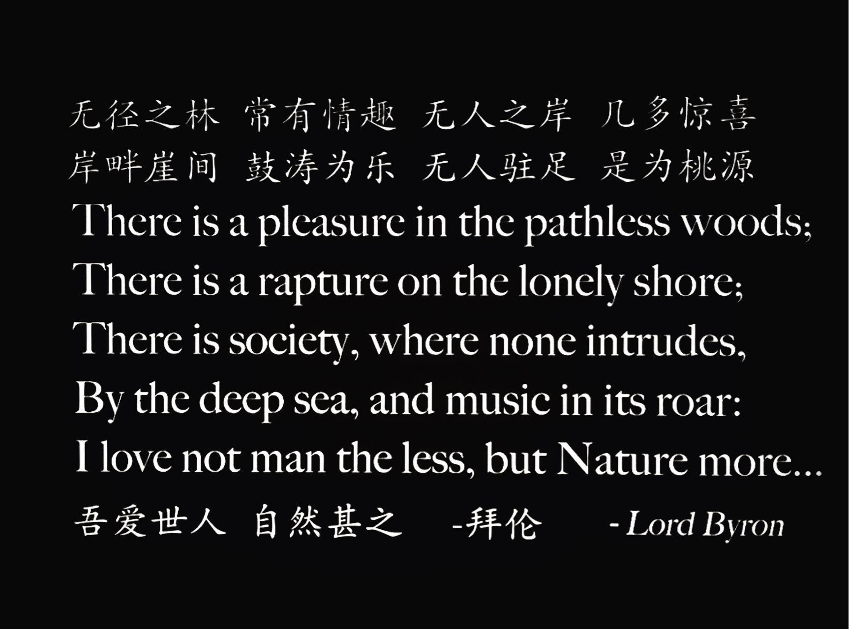 有哪些美丽英文诗和对应的中文翻译?