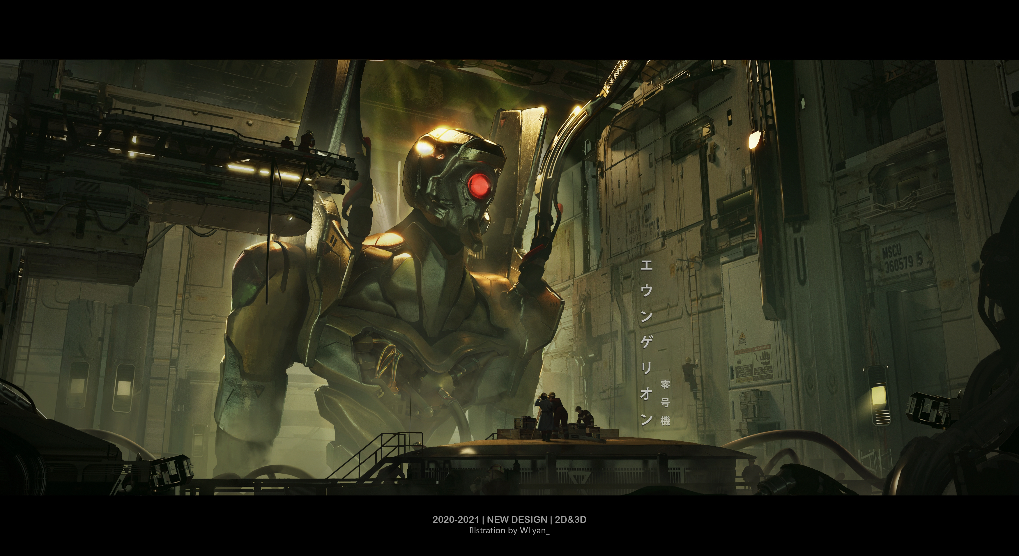 动画《eva》有没有什么好看的全面屏壁纸?