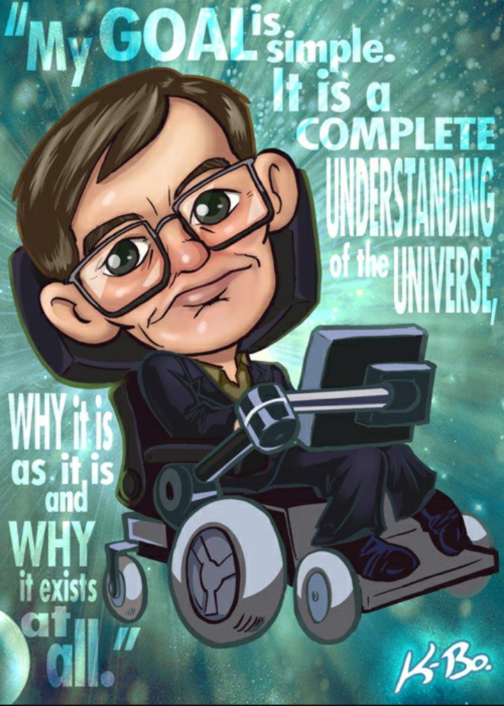 有哪些适合做壁纸的霍金图片?