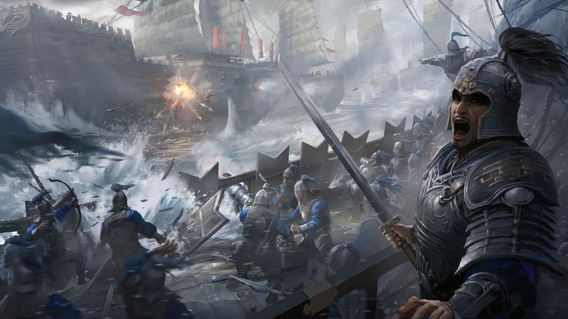 谁有古代战场的图片适合做壁纸的吗