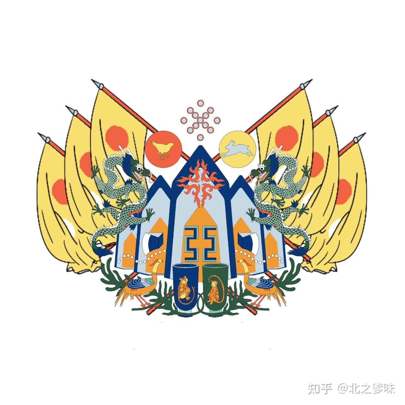 大家有哪些自己设计的纹章/盾徽,或者印象深刻的纹章? - 知乎
