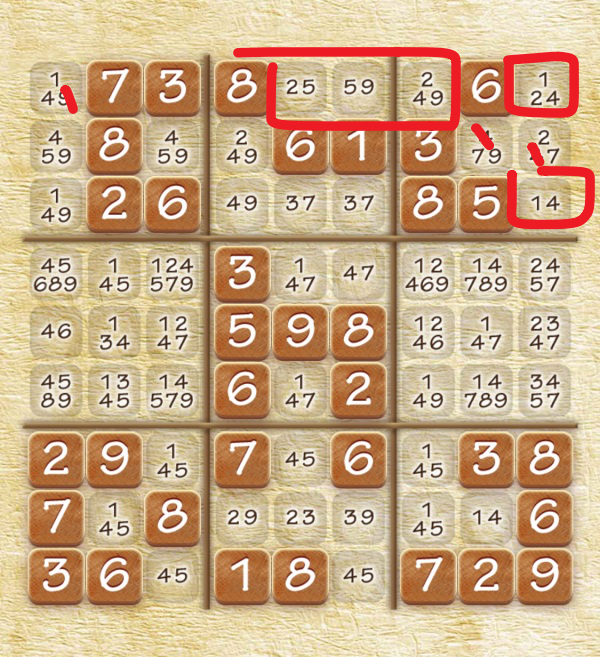 数独卡住了...可是不想靠运气猜数,怎么解? - 知乎