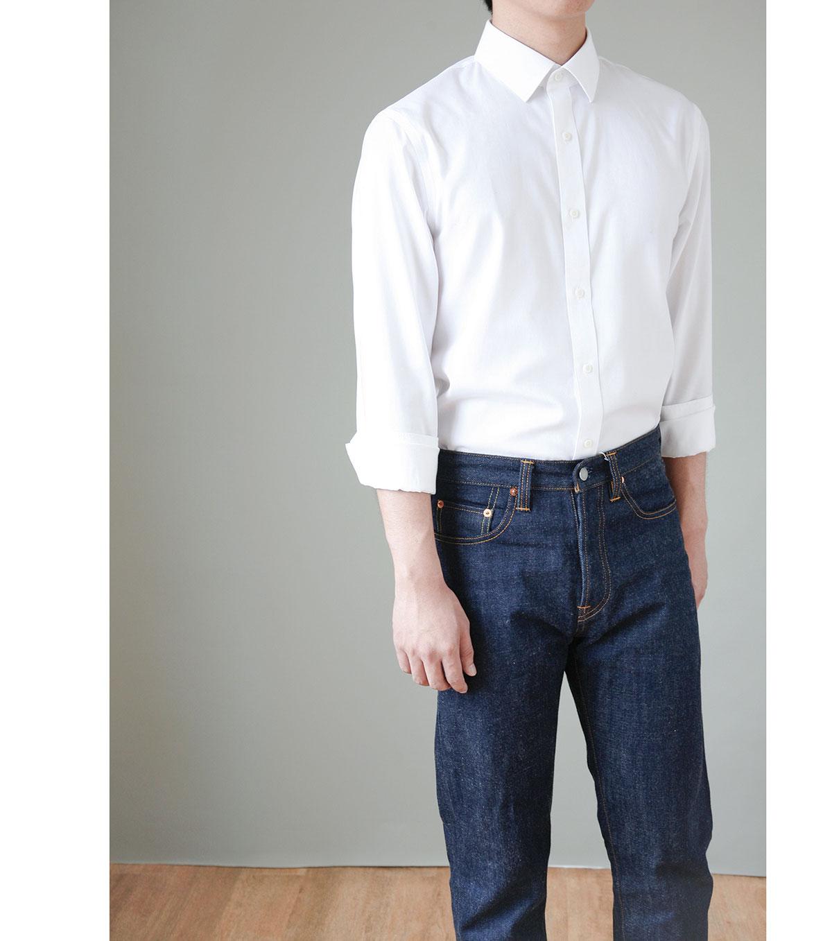 男生穿白衬衫有多帅