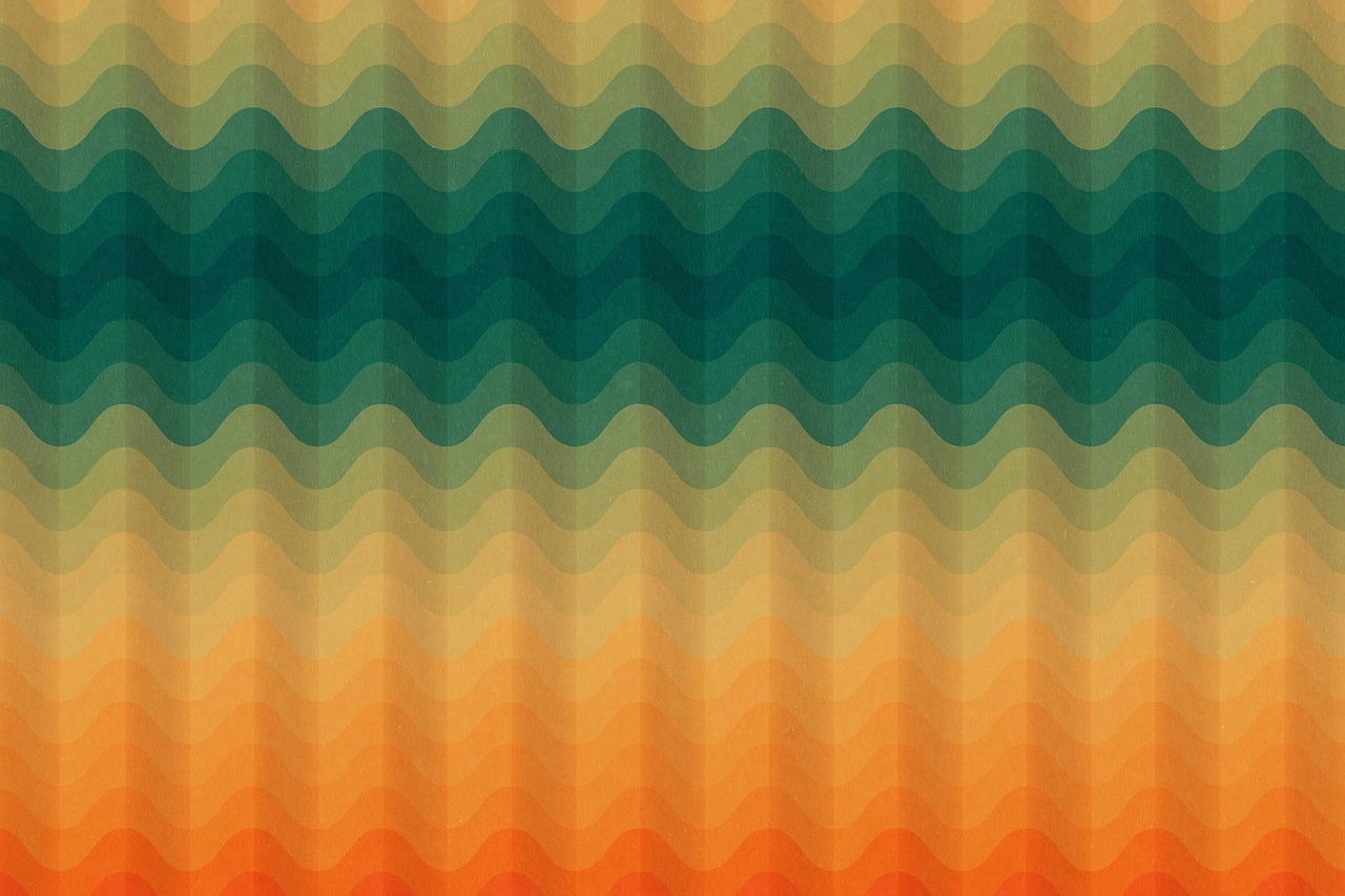 海浪的美丽瞬间