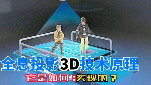 3d全息投影原理图解图片