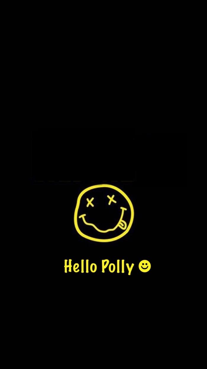 想找一张黑色的壁纸,然后上面有一个笑脸,只有笑脸的那种?