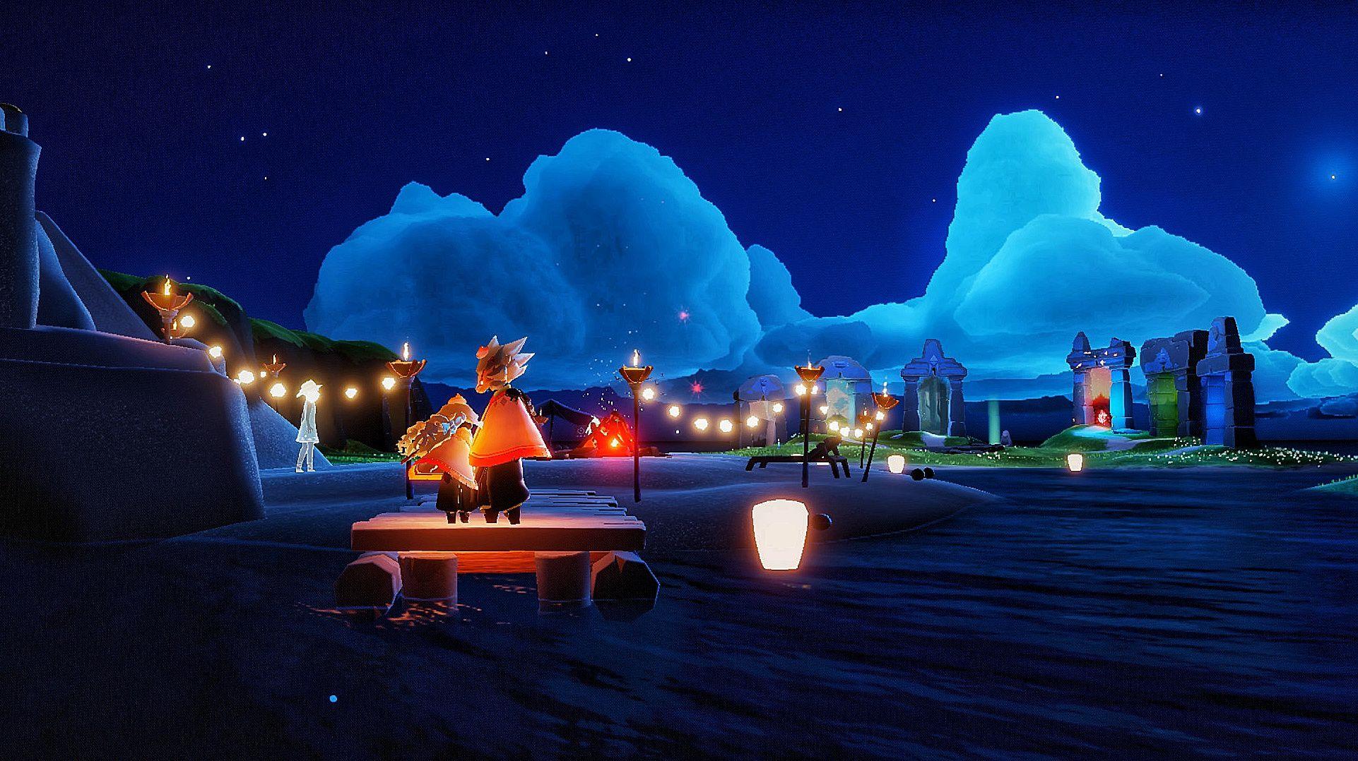 你们最喜欢哪些光遇风景打卡的照片?