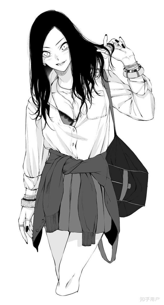 为什么日本不良女学生的制服裙长到脚踝,而其他好学生却是超短裙呢? - 知乎