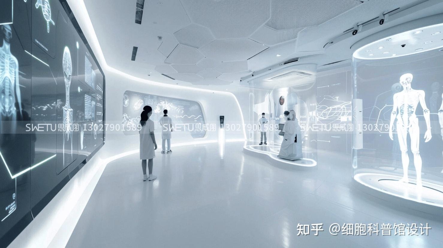 思威图数字展示：用科技重构生命奥秘，打造沉浸式干细胞科普新体验 ——揭秘全球领先的干细胞科普馆设计密码 干细胞科普馆设计 | 干细胞展厅设计 ...
