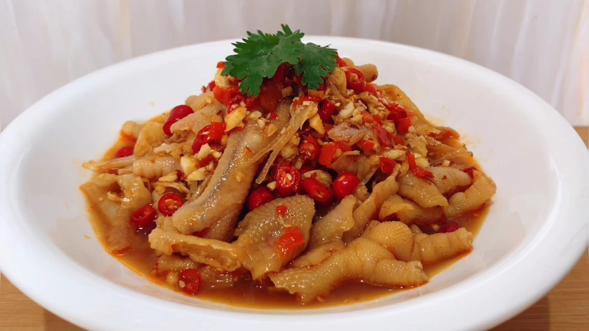 麻辣脱骨鸡爪秘制配方,一天卖几百份,做法全告诉你,学会就开店