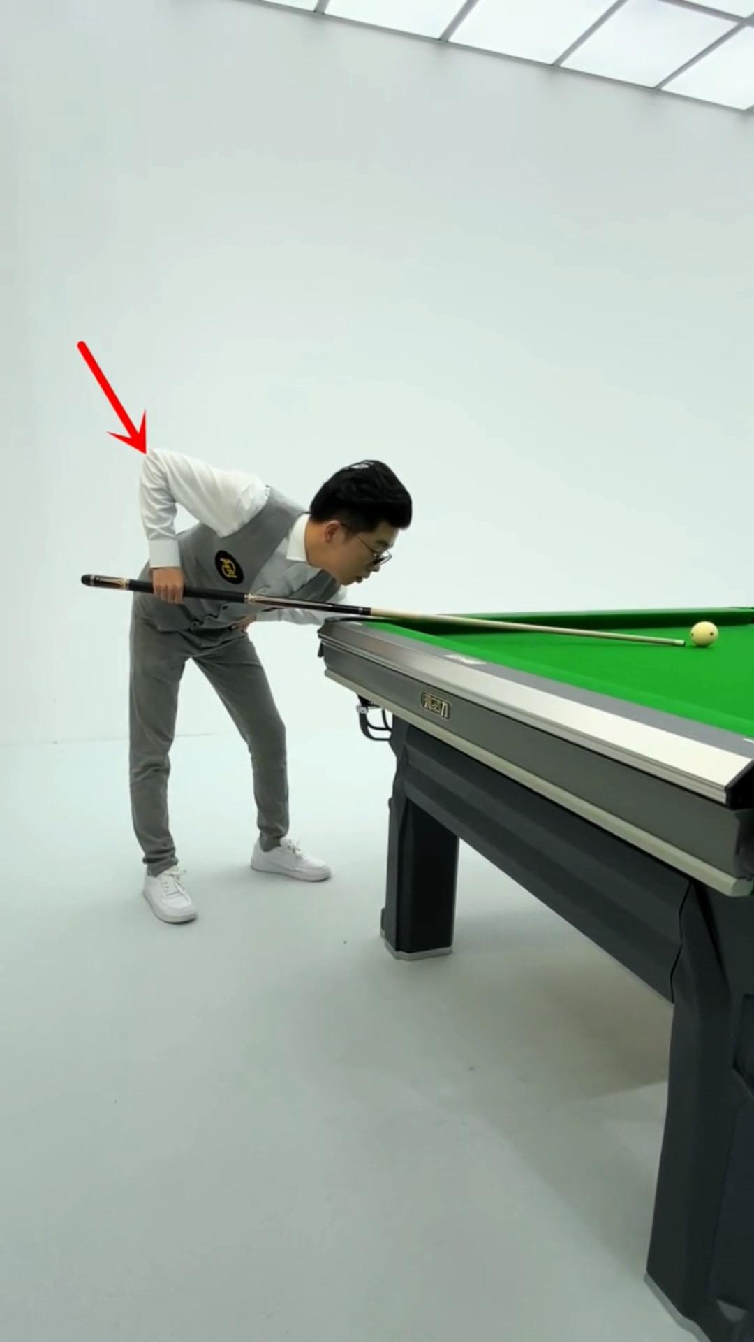 台球基础姿势教学 - 知乎