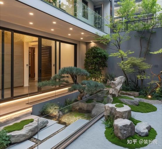 青岛装扮院花园设计│下沉式庭院的四大优点 - 知乎