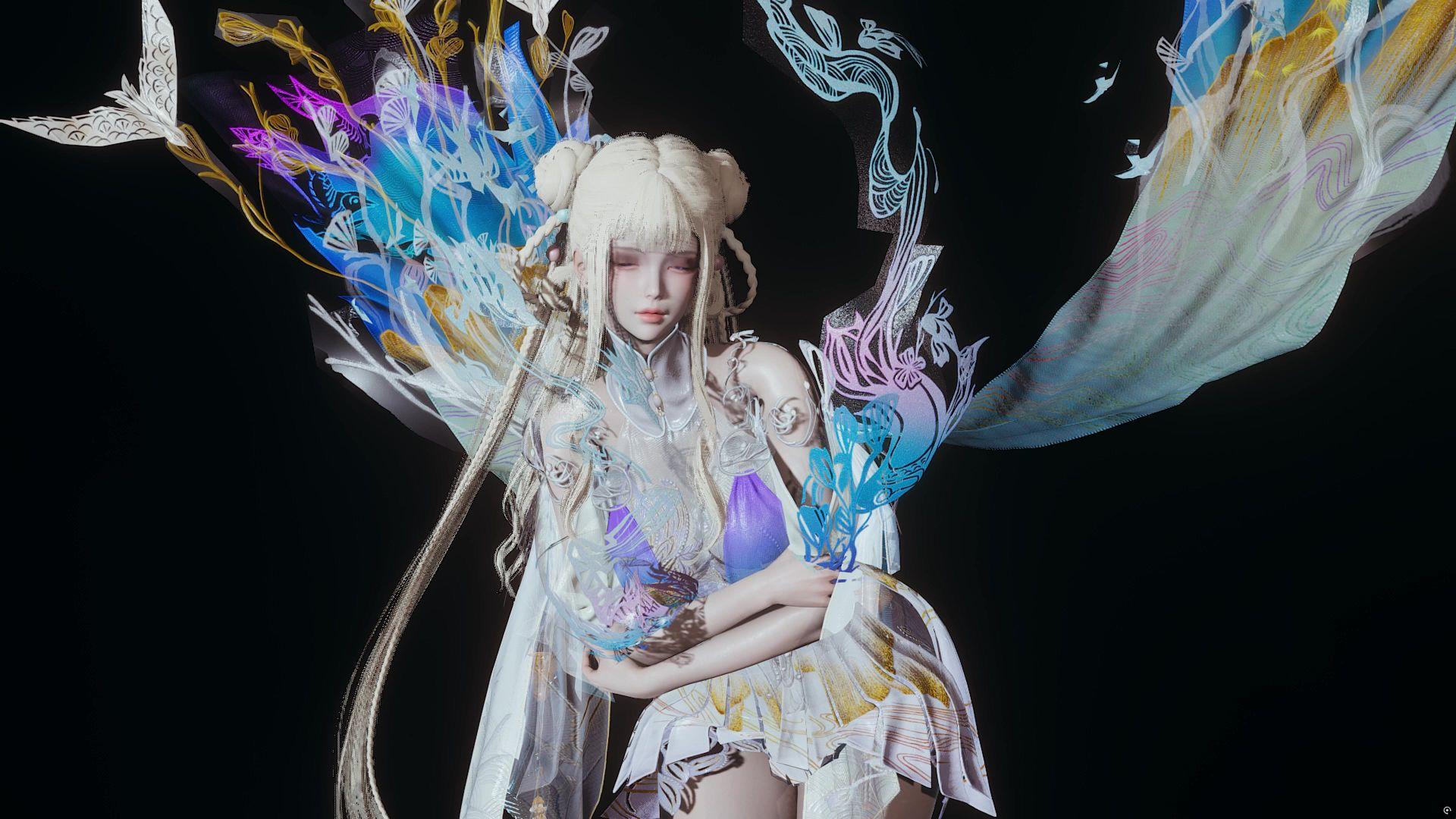 HS2 蓝梦 画中仙 -人物卡