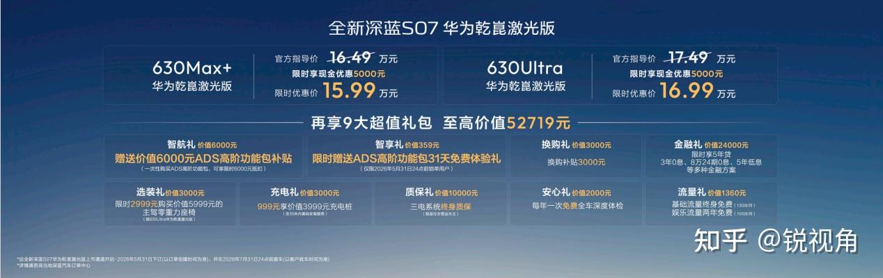 15万级解锁华为全栈智驾,深蓝S07重构中国汽车价值逻辑
