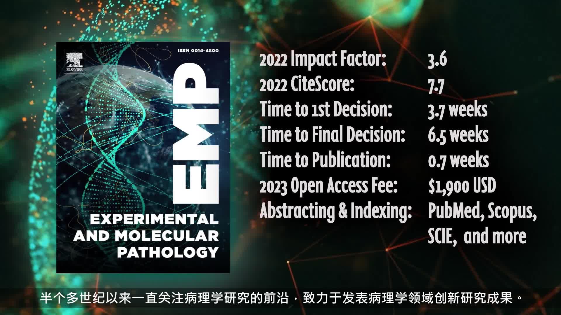  experimental and molecular pathology 
