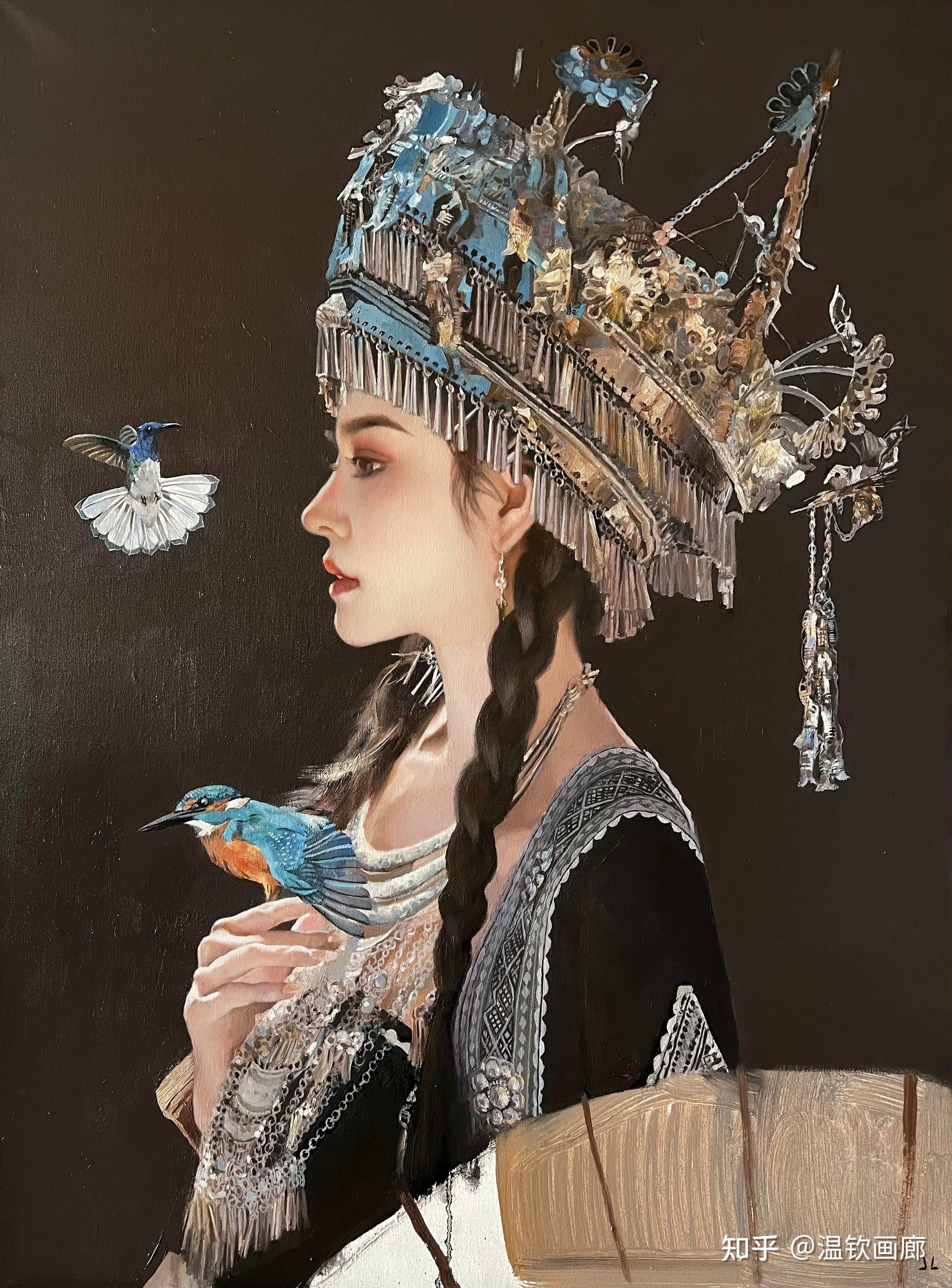 70后当代油画家张锦龙